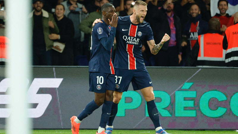 PSG vs Stade Brestois