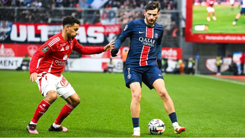 Stade Brestois vs PSG