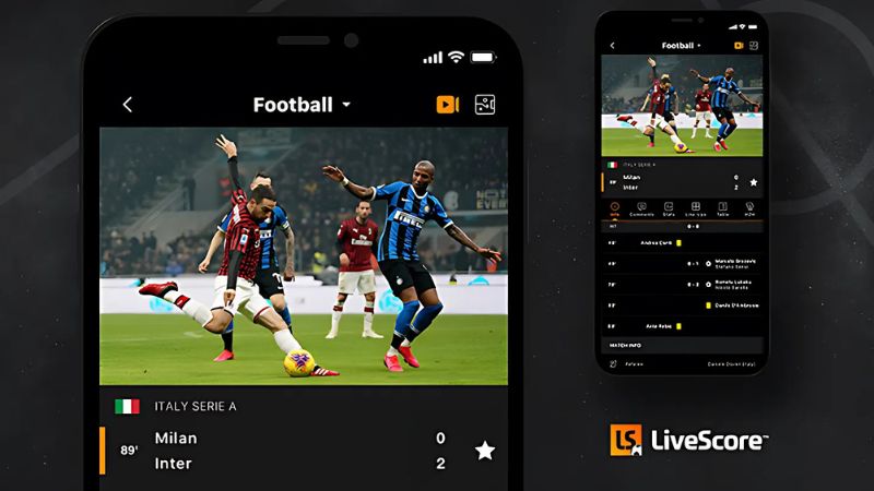 ứng dụng Livescore