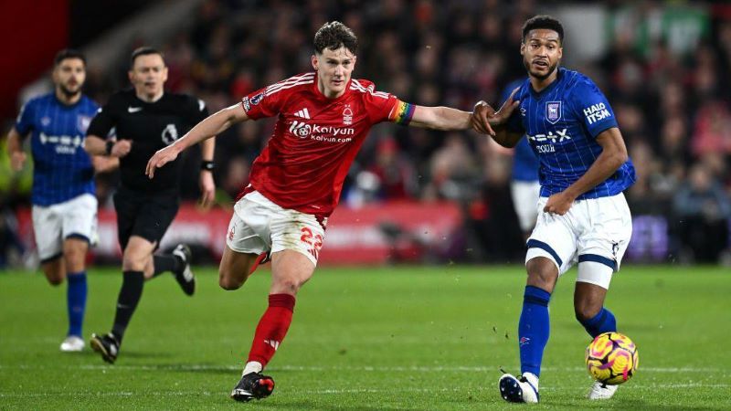 Ipswich vs Nottingham Forest