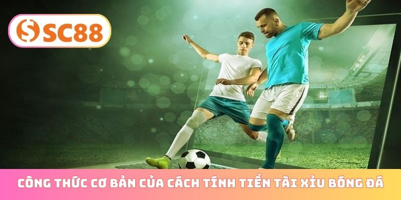 Công thức cơ bản của cách tính tiền tài xỉu bóng đá