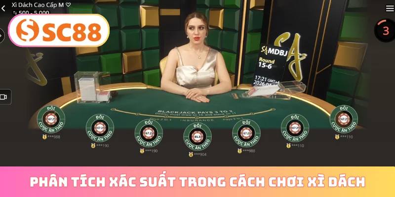 Phân tích xác suất trong cách chơi xì dách auto thắng