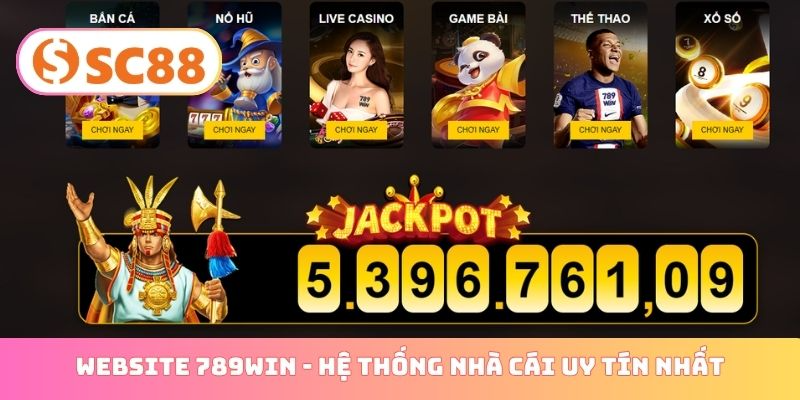 Website 789WIN - Hệ thống nhà cái uy tín nhất